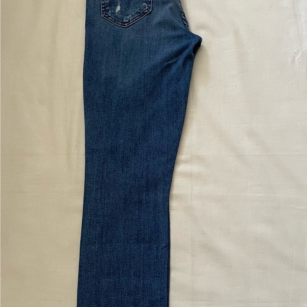 MOTHER Mid Rise DAZZLER Ankle Fray - Picture 2 of 3